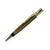ART-PEN: Handcrafted Luxury Twist Rollerball Pen - Gold with STARLIGHT OLIVE GREEN acrylic hand turned body - Artistica.com