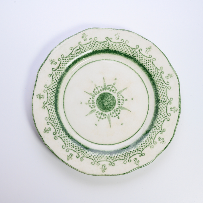 ARTE ITALICA: Burano Green Dinner Plate