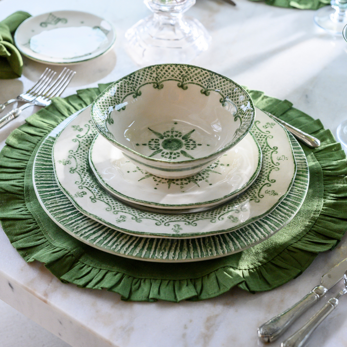 ARTE ITALICA: Burano Green Salad / Dessert Plate