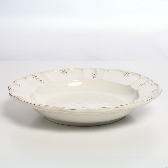 ARTE ITALICA: Renaissance Pasta Bowl (White or Green)