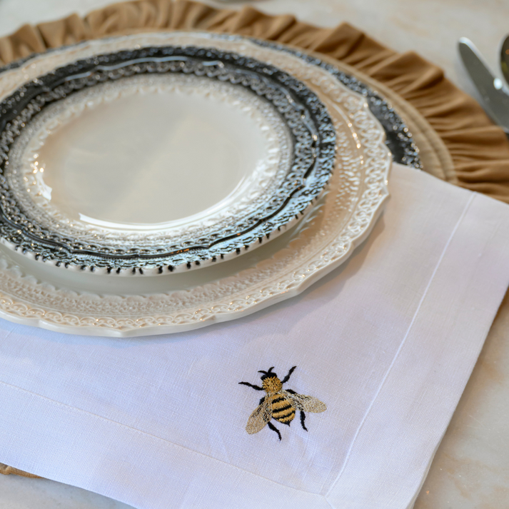 ARTE ITALICA: Finezza Grey Salad & Dessert Plate