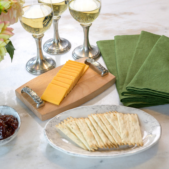 ARTE ITALICA: Giulietta Small Oval Dish Gray/White