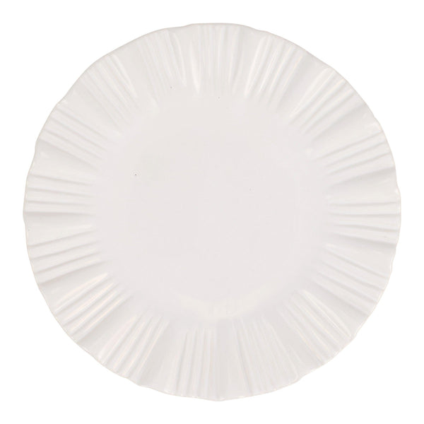 VIETRI: Bari White Small Round Platter