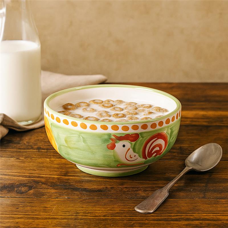 VIETRI: CAMPAGNA Gallina Cereal Soup Bowl