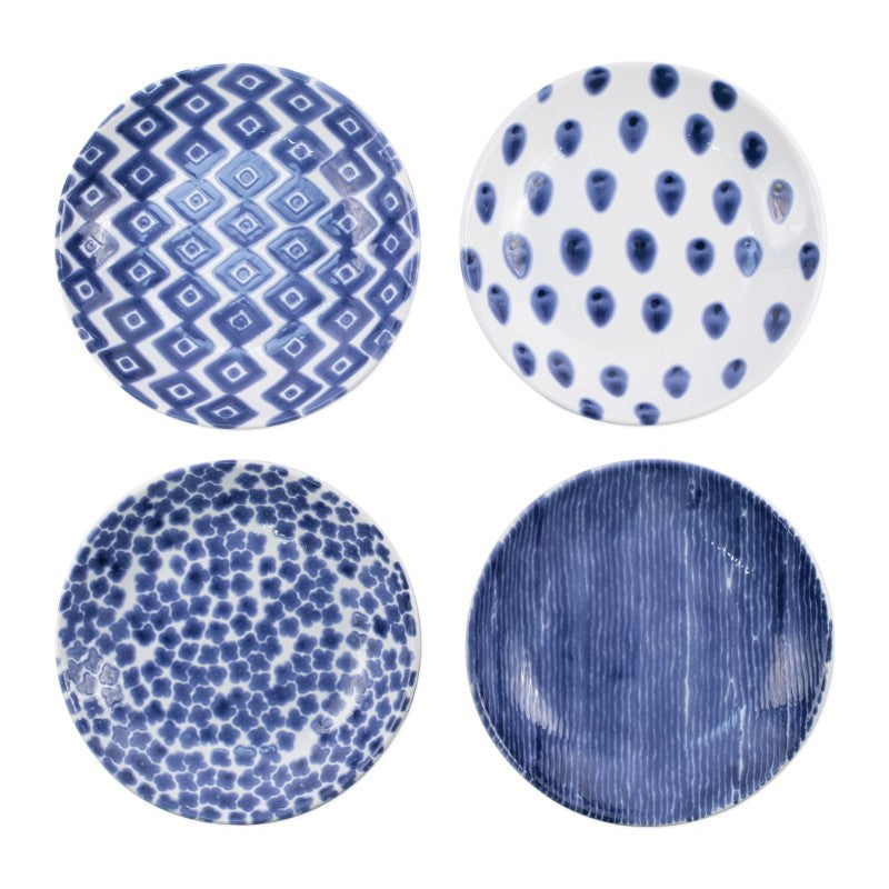 VIETRI: Santorini Assorted Pasta Bowls - Set of 4