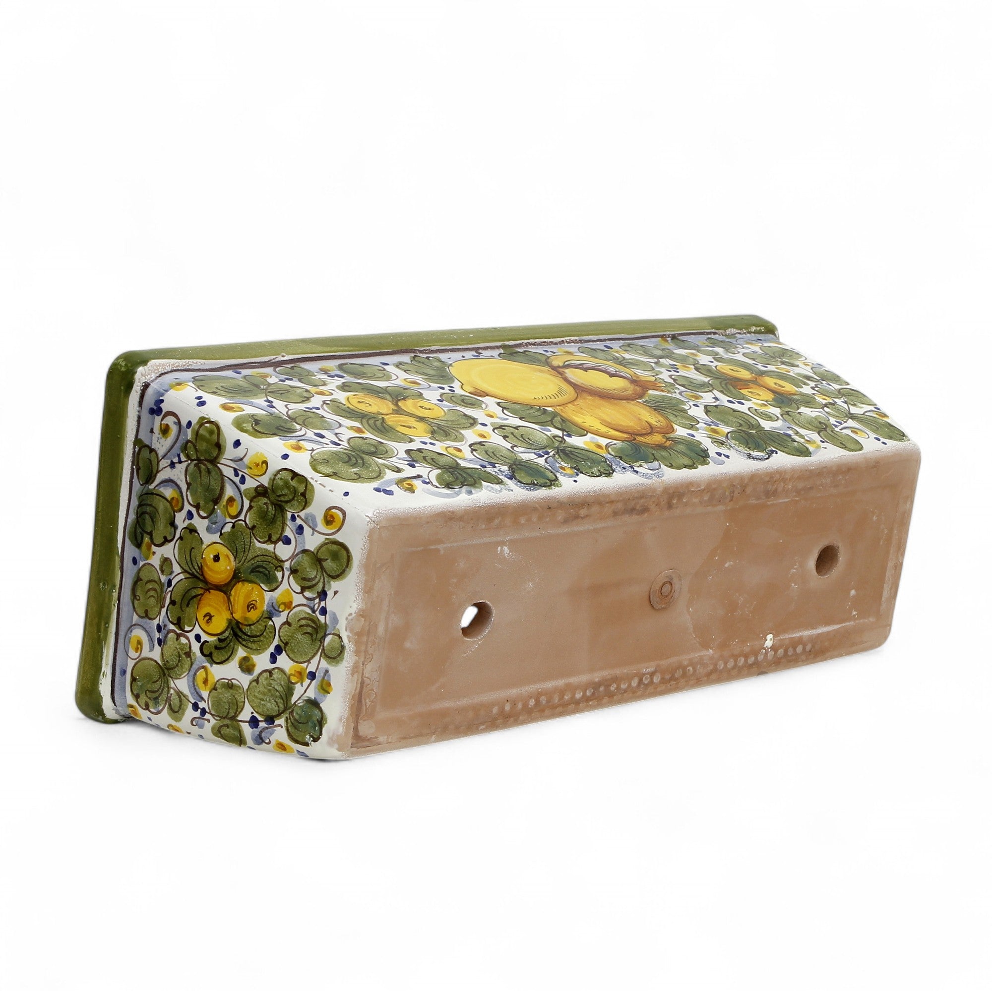 TOSCANA PLANTER: Rectangular Tuscan Jardiniere - Strong Terracotta indoor/outdoor - Tuscania Design
