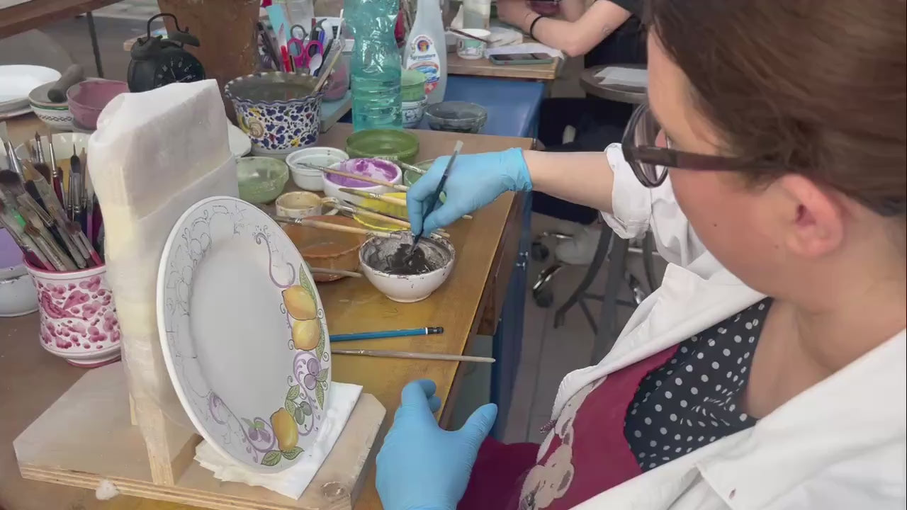 LIMONI POSITANO: Three Pieces Table Place Setting