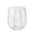 VIETRI: Stripe White Stemless Wine Glass