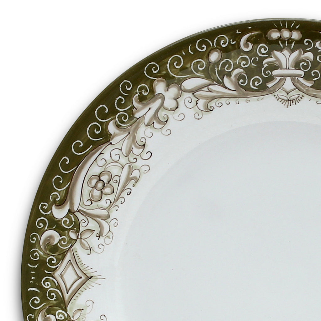 DERUTA COLORI: Dinner Plate - SAGE - Artistica.com