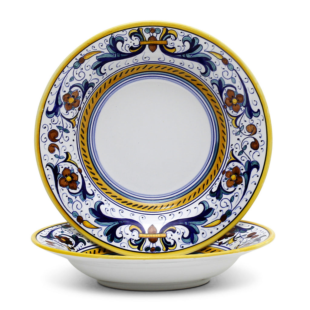 RICCO DERUTA CLASSICO: Pasta Soup rimmed bowl - Artistica.com