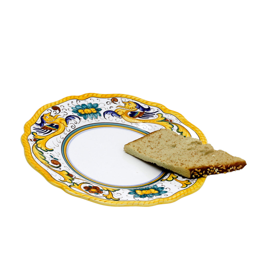 RAFFAELLESCO CLASSICO: Salad plate fluted rims - Artistica.com
