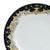 DERUTA COLORI: Salad Plate - BLACK/GOLD - Artistica.com