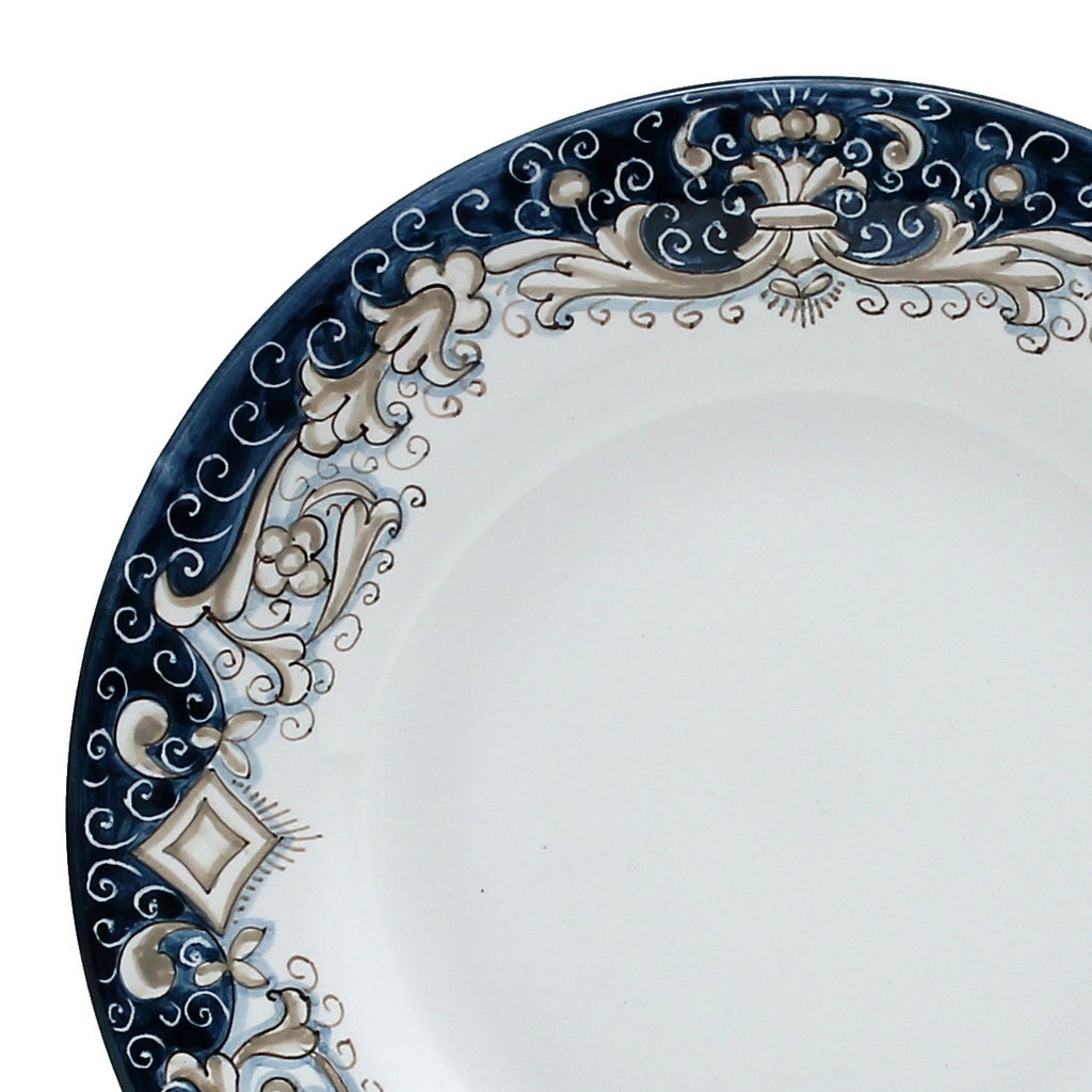 DERUTA COLORI: Salad Plate - BLUE ANTICO - Artistica.com
