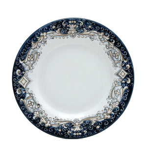 DERUTA COLORI: Salad Plate - BLUE ANTICO - Artistica.com