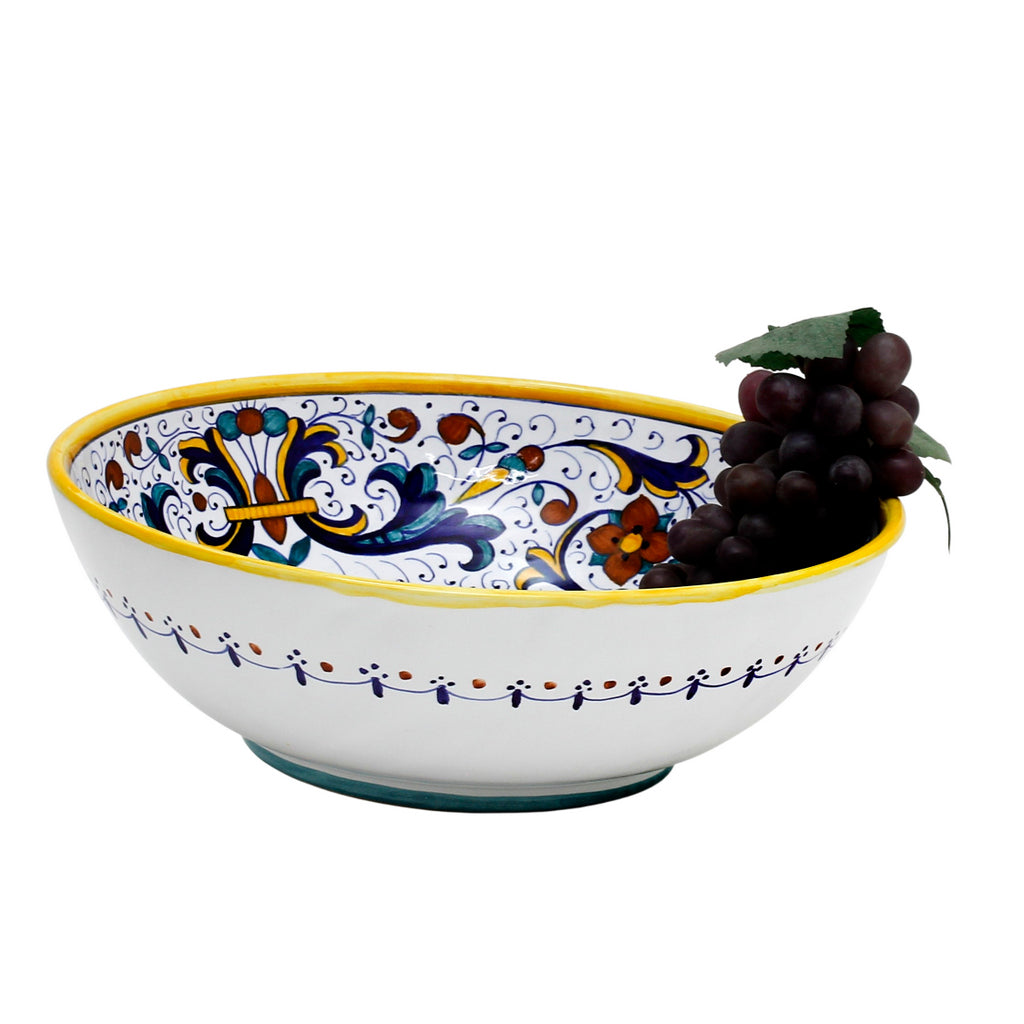 RICCO DERUTA CLASSICO: Large Serving Salad Pasta Bowl - Artistica.com