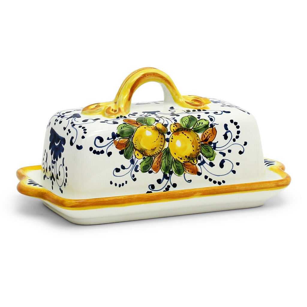LIMONCINI: Butter Dish with cover - Artistica.com