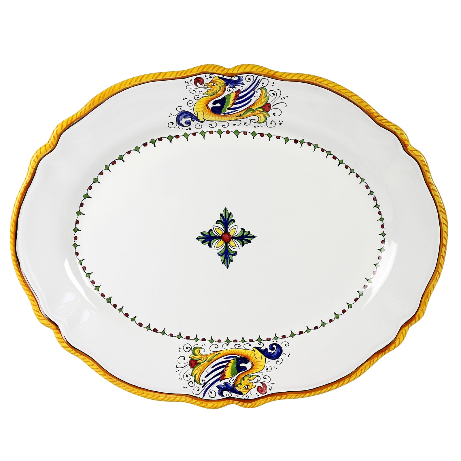 RAFFAELLESCO LITE: Serving Oval Platter - Artistica.com