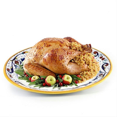 RICCO DERUTA: Large Oval Turkey Platter - Artistica.com