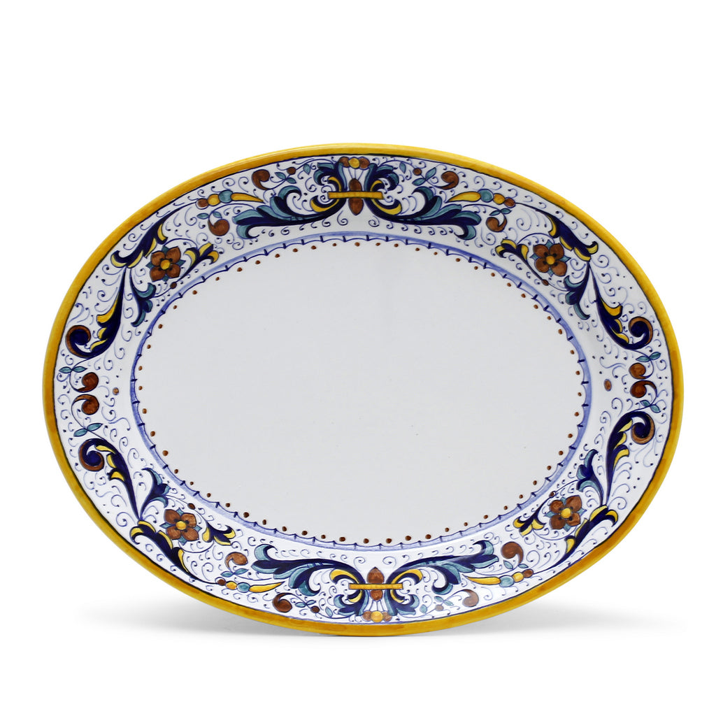 RICCO DERUTA CLASSICO: Large Oval platter - Artistica.com