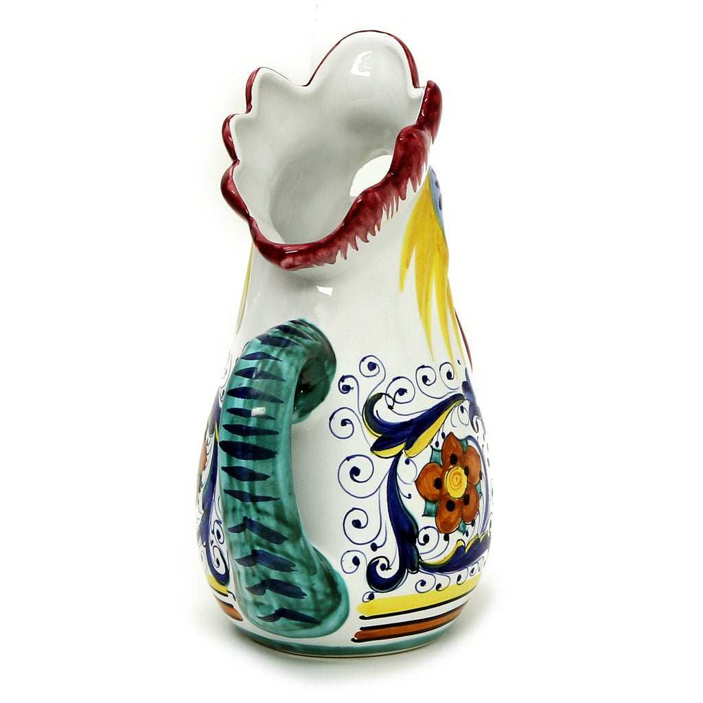 RICCO DERUTA: Rooster of Fortune multi use pitcher - Artistica.com