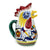 RICCO DERUTA: Rooster of Fortune multi use pitcher - Artistica.com