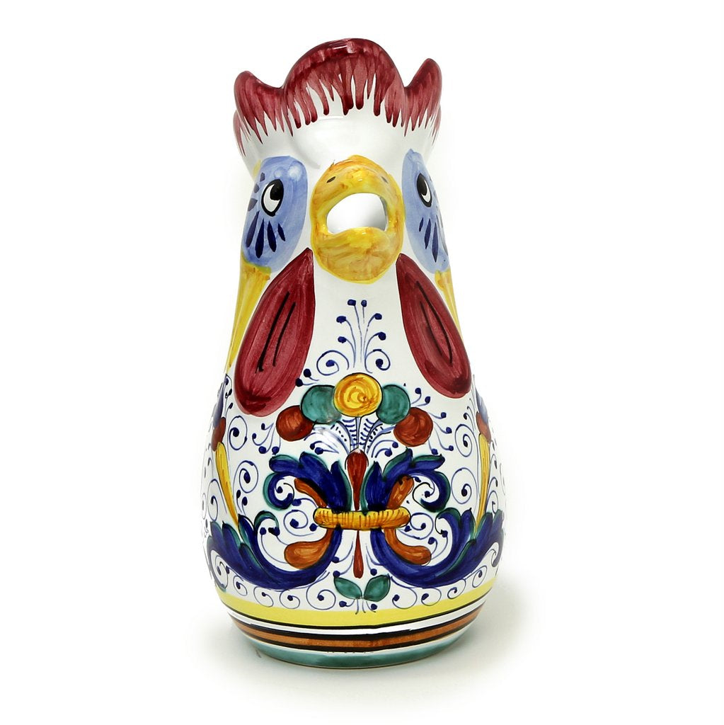 RICCO DERUTA: Rooster of Fortune multi use pitcher - Artistica.com
