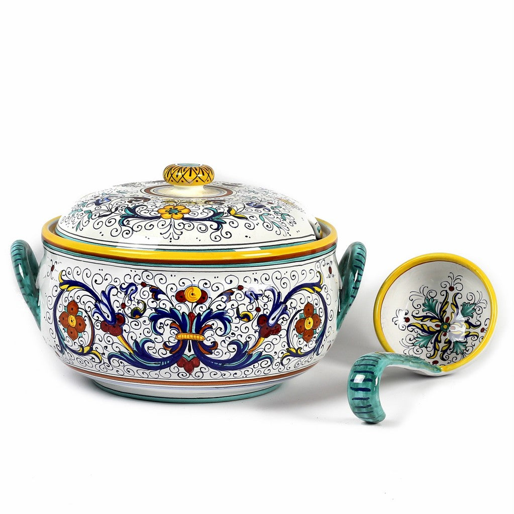 RICCO DERUTA DELUXE: Soup Tureen with Ladle