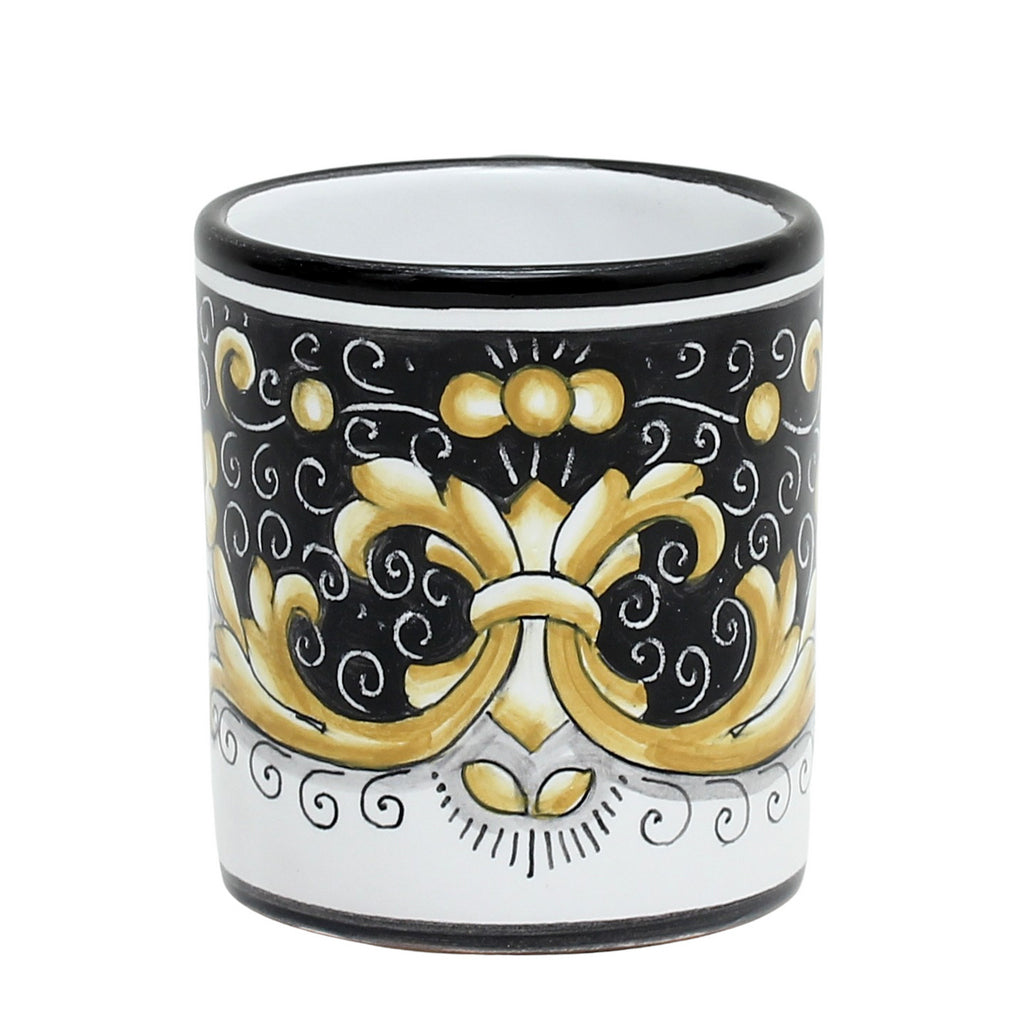 DERUTA COLORI: Mug - BLACK/GOLD - Artistica.com