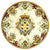 MAJOLICA MEDICI: Wall Plate with DeMedici Five Balls Crest (24D) - Artistica.com