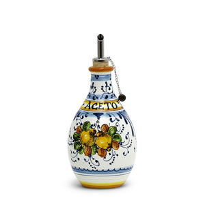 LIMONCINI:  Olive Oil and Vinegar (Aceto) Bottles/Dispenser Set - Artistica.com