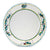 ORVIETO GREEN ROOSTER: Risotto/Pasta/Cioppino round shallow coupe bowl - Artistica.com