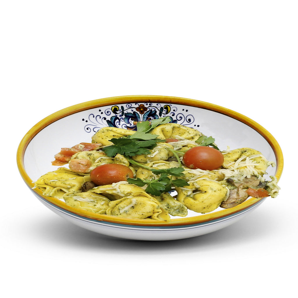 RICCO DERUTA LITE: Risotto/Pasta/Cioppino round shallow coupe bowl - Artistica.com