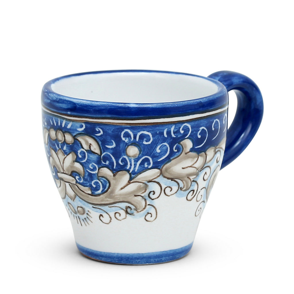 DERUTA COLORI: Espresso Cup - BLUE GENZIANA - Artistica.com