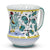 ORVIETO GREEN ROOSTER: Concave Deluxe Large Mug (17 Oz.) [R] - Artistica.com