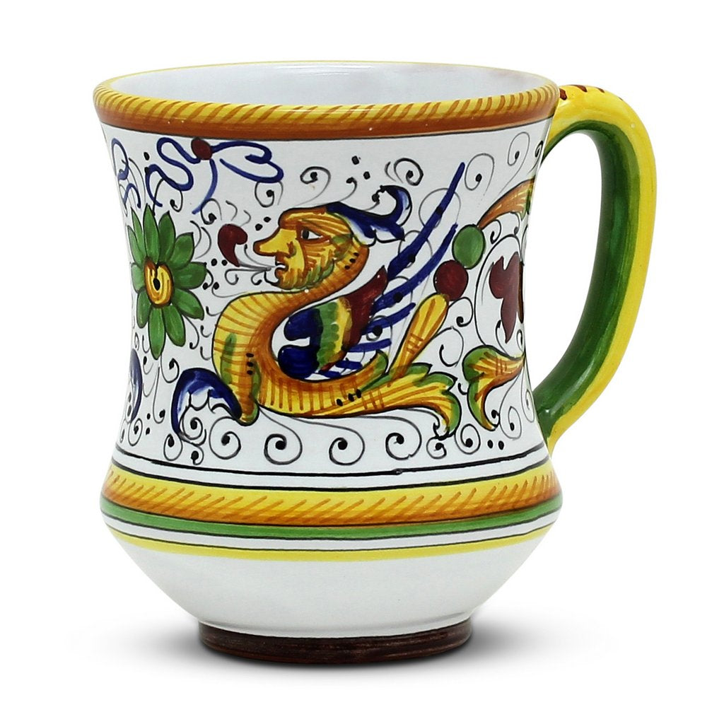 RAFFAELLESCO DE LUXE: Concave Deluxe Large Mug (17 Oz.) - Artistica.com