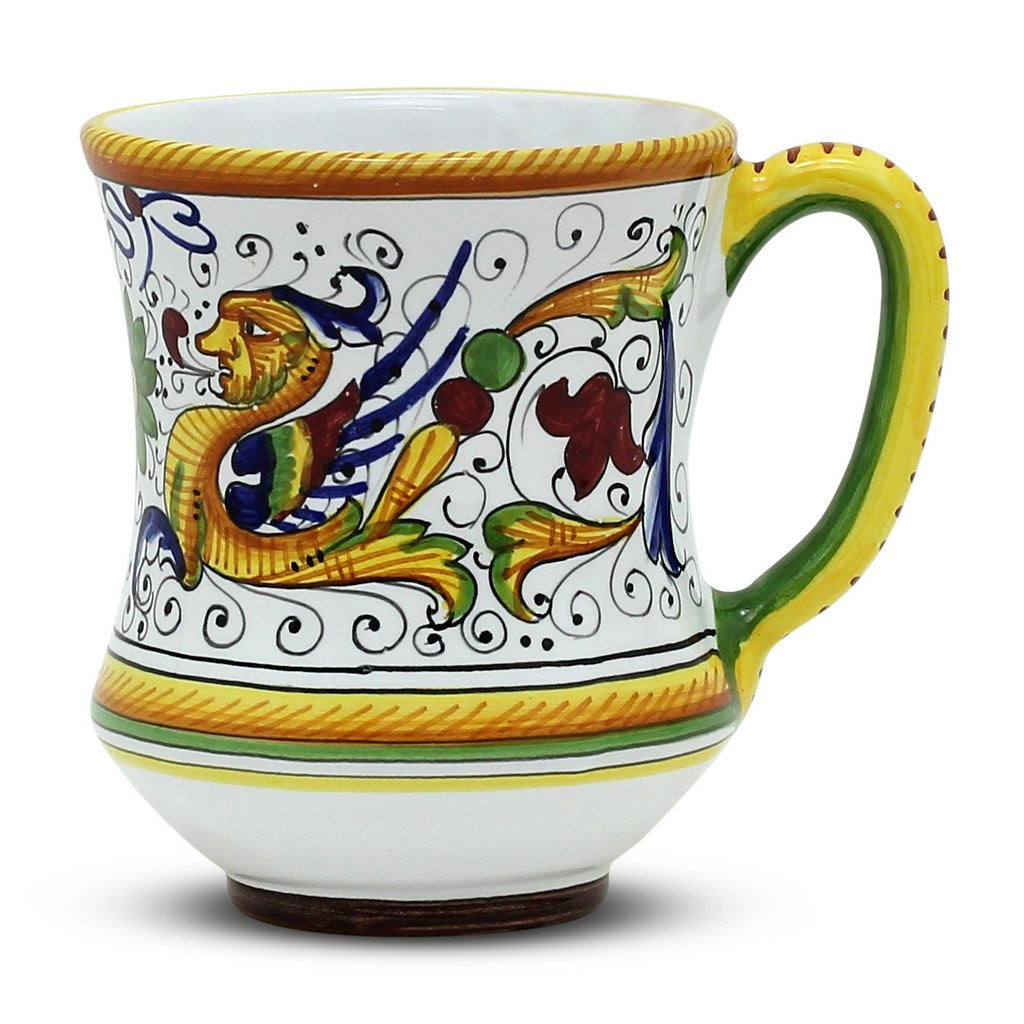 RAFFAELLESCO DE LUXE: Concave Deluxe Large Mug (17 Oz.) - Artistica.com