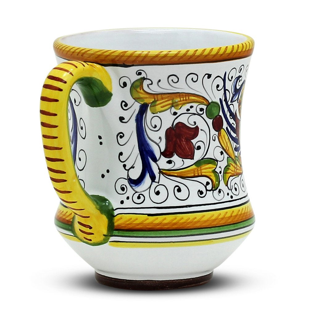 RAFFAELLESCO DE LUXE: Concave Deluxe Large Mug (17 Oz.) - Artistica.com