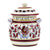 ORVIETO RED ROOSTER: Bundle with Utensil Holder + Olive Oil Dispenser + Biscotti Jar - Artistica.com