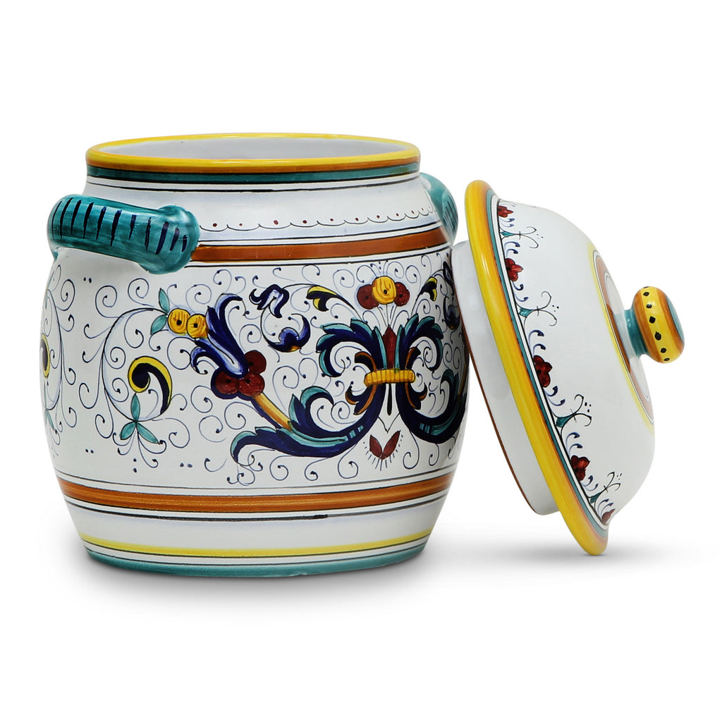 RICCO DERUTA: Traditional Biscotti Jar - Artistica.com