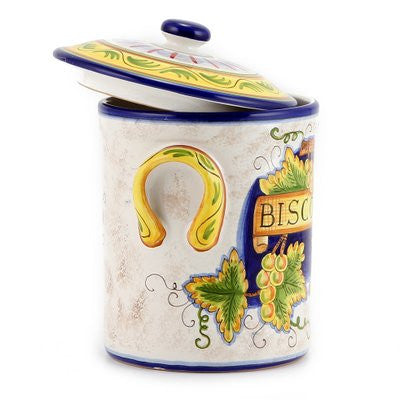 RUSTICA: Cylindrical Biscotti jar - Artistica.com