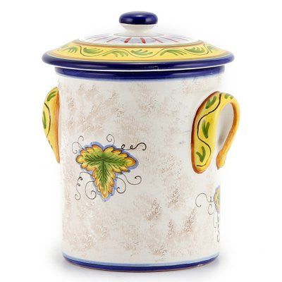 RUSTICA: Cylindrical Biscotti jar - Artistica.com