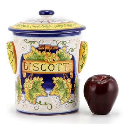 RUSTICA: Cylindrical Biscotti jar - Artistica.com