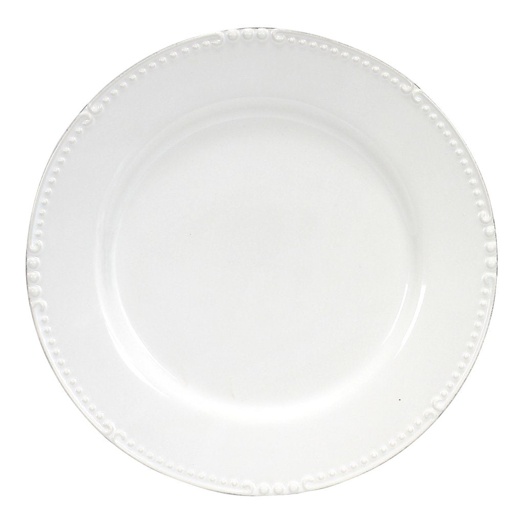 SKYROS: ISABELLA - Charger Plate Pure White - Artistica.com