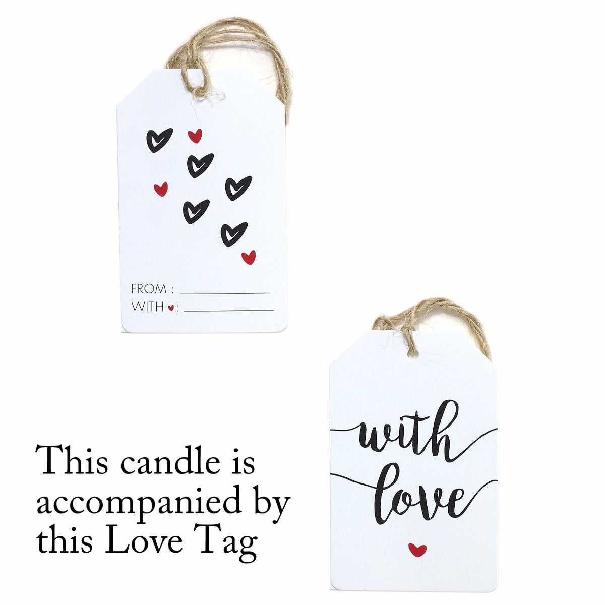 ROMANTICA: Valentino - Muah! Large Candle Vase Ceramic Container (30 Oz) - Artistica.com