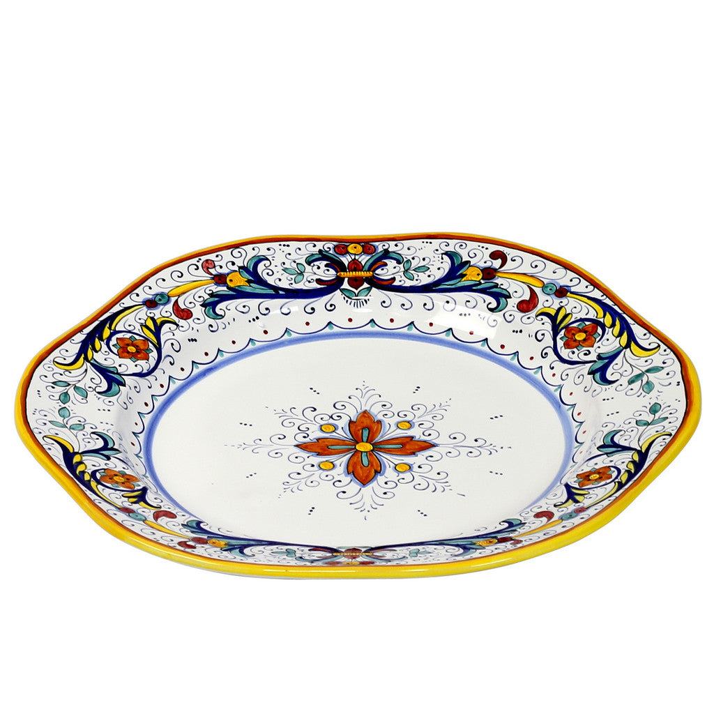RICCO DERUTA: Large Serving Set Platters (1 Lg Bowl + 1 Lg Charger + 1 Lg Platter) - Artistica.com