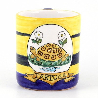 PALIO DI SIENA: TARTUCA (Tortoise) Mug (10 OZ) - Artistica.com