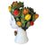 DONATELLO HEADS: Ceramic Head Vase - Tulips Decor - Artistica.com