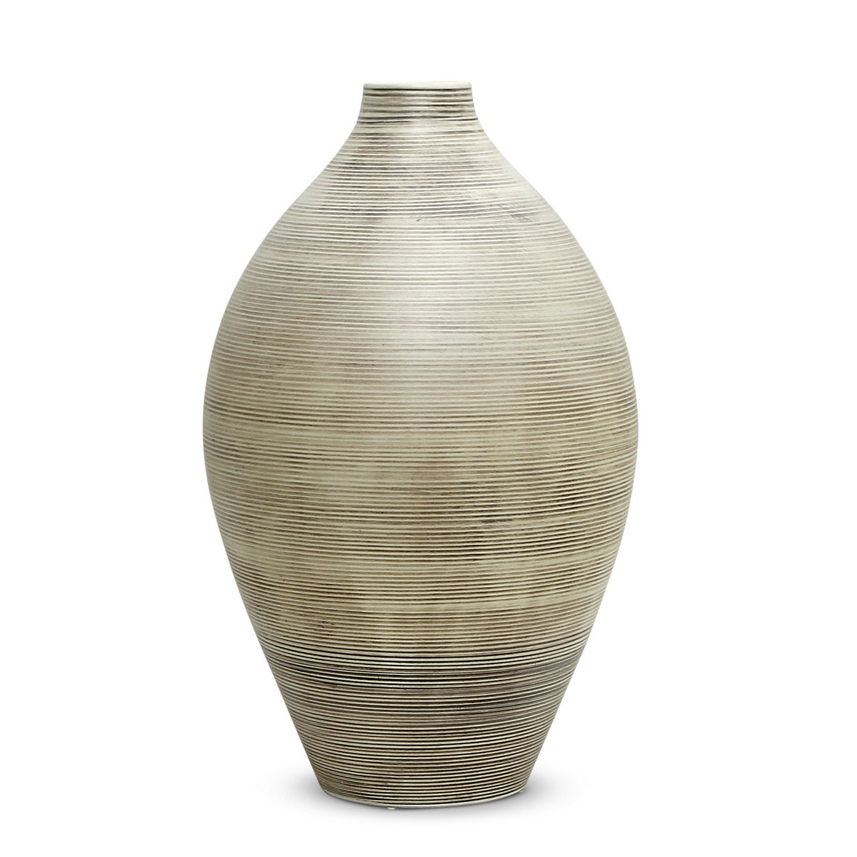SABBIA TOSCANA: Large Olive Shape Vase - Artistica.com