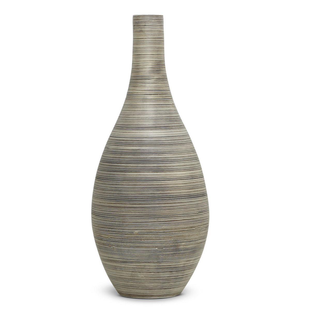 SABBIA TOSCANA: Very Tall Shaped Narrow Neck Vase - Artistica.com