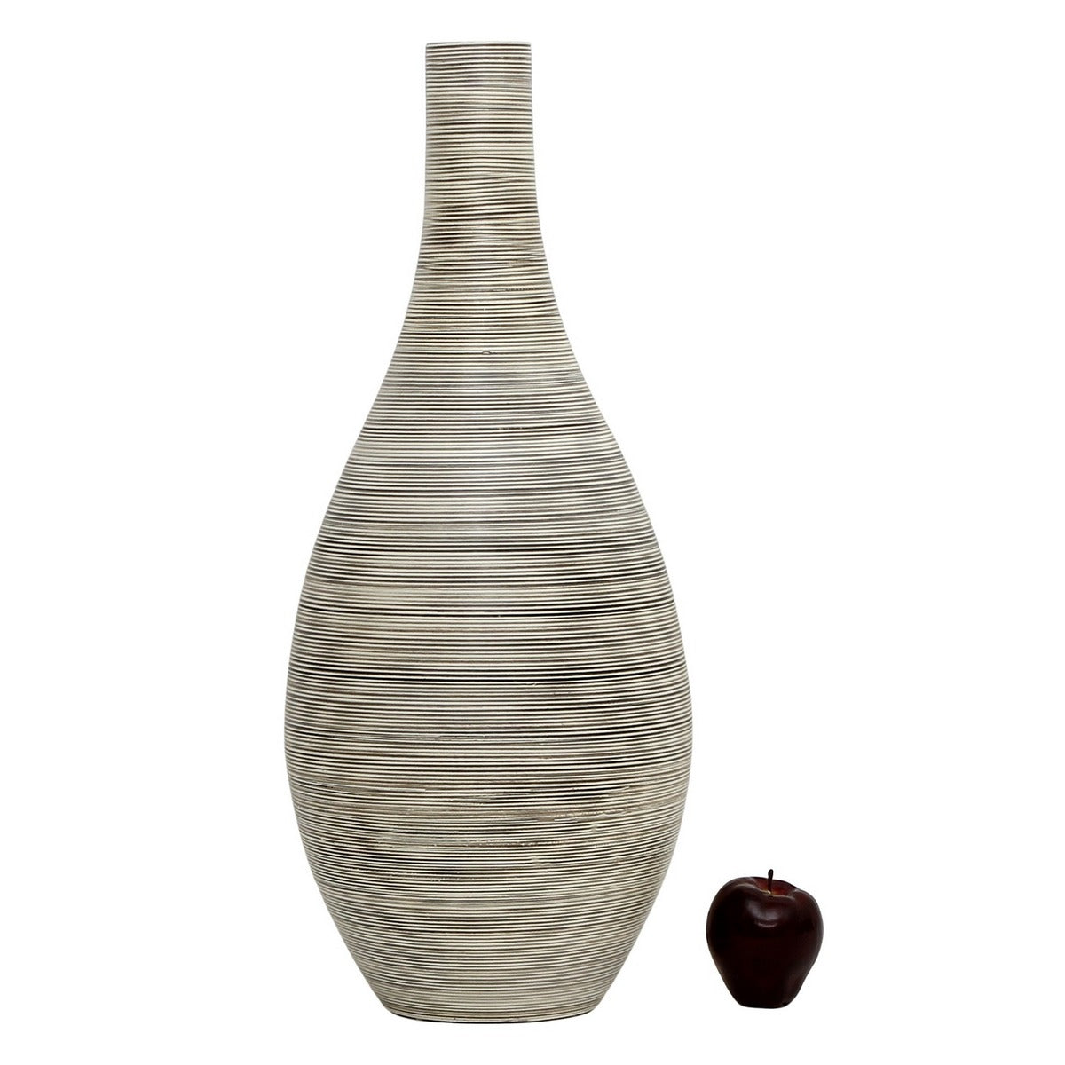 SABBIA TOSCANA: Very Tall Shaped Narrow Neck Vase - Artistica.com